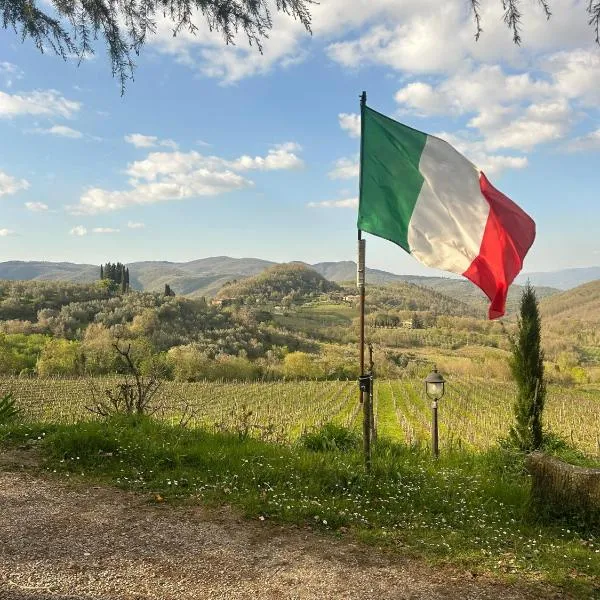 Fattoria l'ottavo vino olio e appartamenti，位于基安蒂的卢科莱纳的酒店