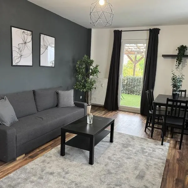 2BR, terrace, free parking，位于勒沃库森的酒店