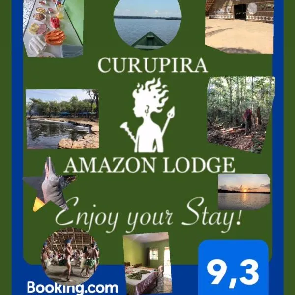 Curupira Amazon Lodge - Private Jungle Tour, River Tour or Great Adventure TOUR INCLUDED ONLY IN DELUXE ROOMS，位于Iranduba的酒店