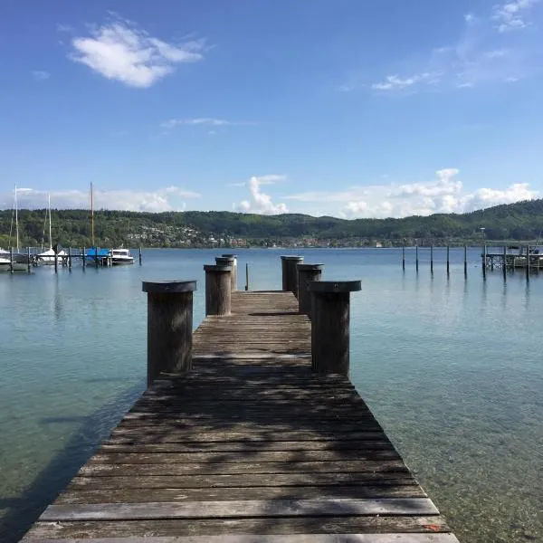 Ferienresidenz Seegarten Andrea - Seezugang und Schwimmbad，位于博德曼路德维希港的酒店