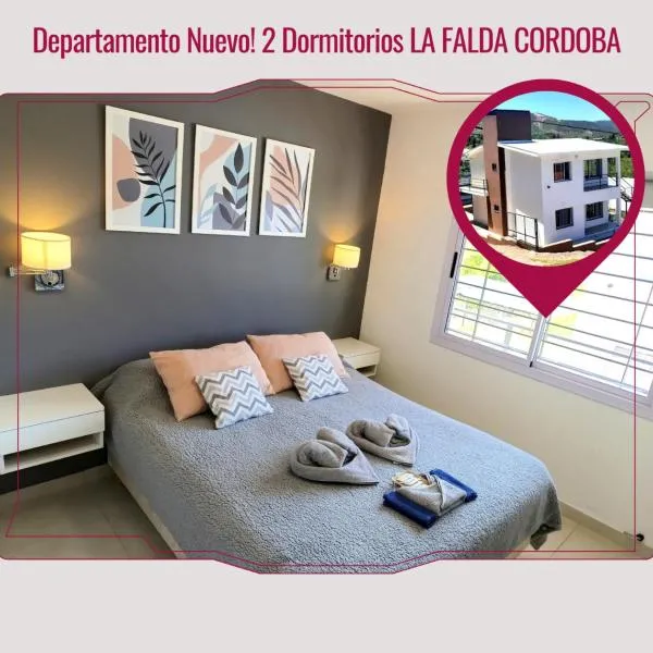 Departamento Nuevo! 2 Dormitorios LA FALDA CORDOBA，位于拉法尔达的酒店