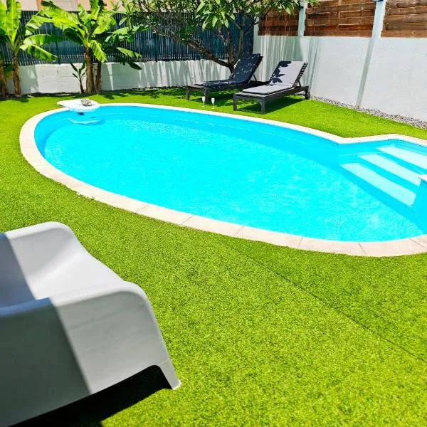 Villa Eden, à 400 mètres de la plage du Souffleur，位于路易港的酒店
