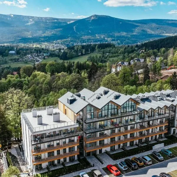 Złoty Horyzont Resort Szklarska Poręba，位于斯克拉斯卡波伦巴的酒店