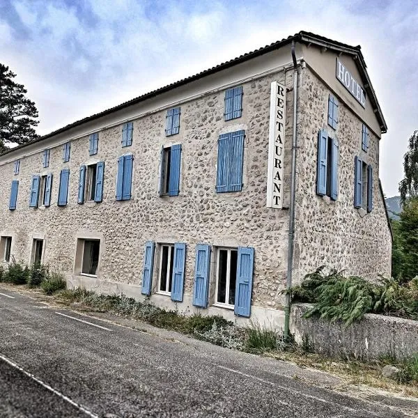 Hôtel Restaurant L'Orée du Vercors，位于Montmaur-en-Diois的酒店