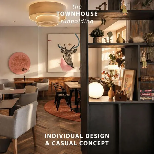 The Townhouse Ruhpolding - Individual Design & Casual Concept - Chiemgau Karte,位于鲁波尔丁的酒店