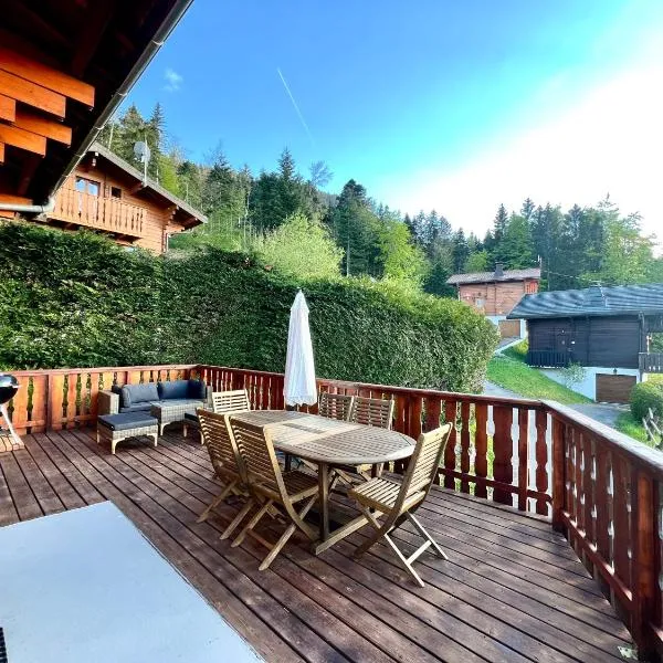 Chalet Mouflon - Vue lac imprenable,位于托隆的酒店