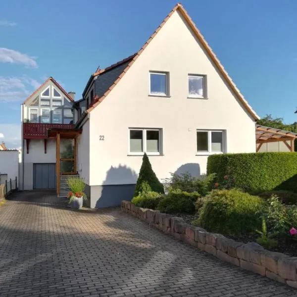 Ferienwohnung Eichenauer，位于Angersbach的酒店