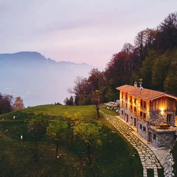 Bellagio - Baita treeb Breva，位于贝拉吉奥的酒店
