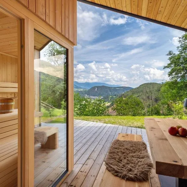 Oberplunerhof Luxury Chalet Skyline，位于崔聂斯的酒店