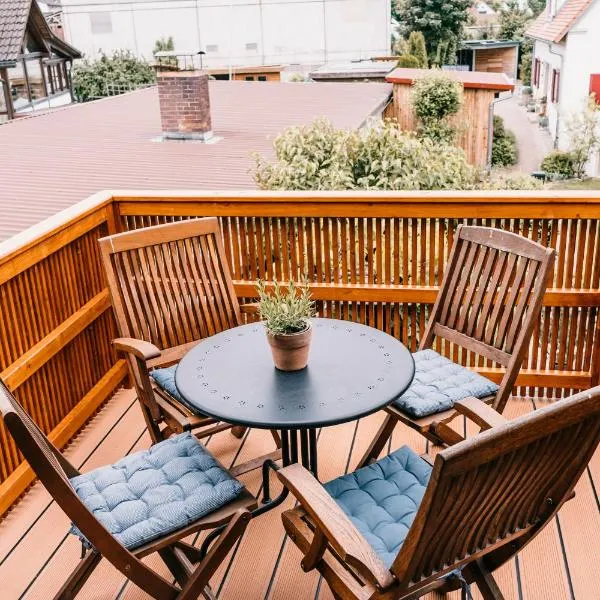 Ferienwohnung Alte Schneiderei，位于海德克的酒店