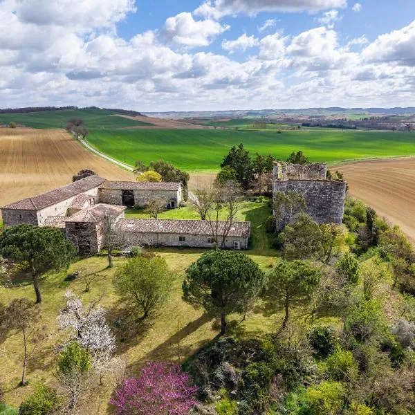 Gite du Château des Fours,位于Cumont的酒店