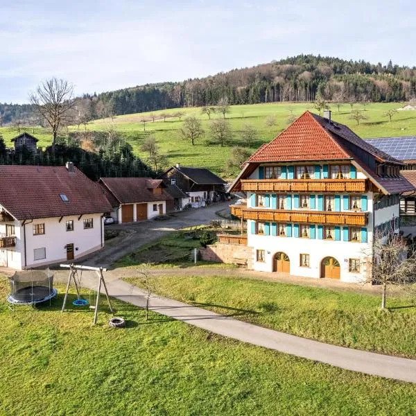 Wanglerhof Familie Wangler，位于Schuttertal的酒店