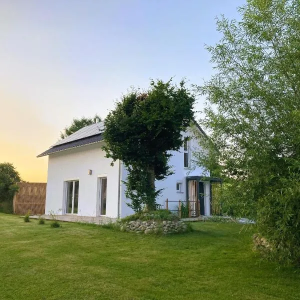 Ferienhaus Riedlodge Bodensee-Obers，位于Guggenhausen的酒店