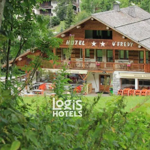 Logis Hôtel Restaurant U'Fredy，位于拉克吕萨的酒店