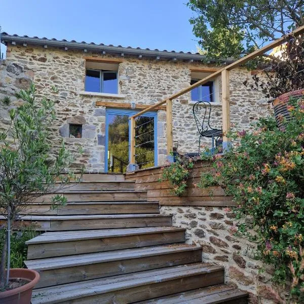 La maison du vigneron,位于Auzon的酒店