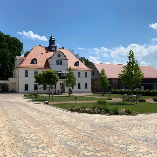 Ferienwohnung Gut Börtewitz，位于Leisnig的酒店