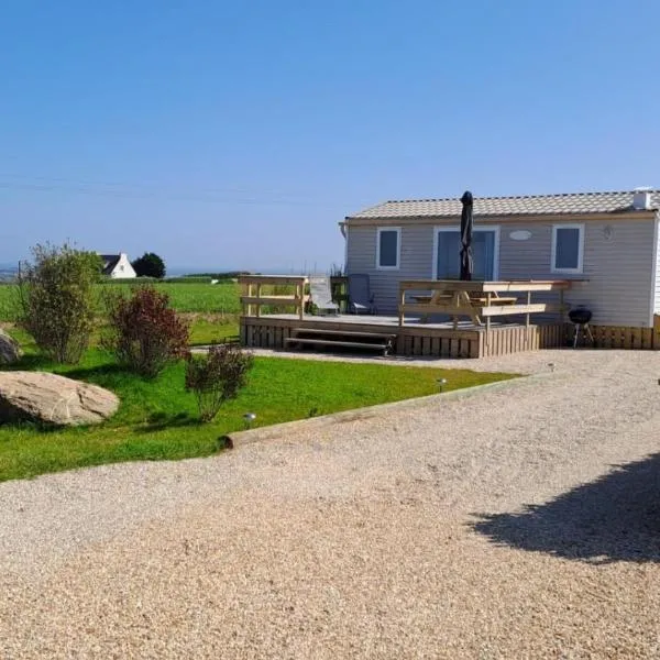 Mobil home Ty Reuniou - Vue mer，位于克莱代的酒店