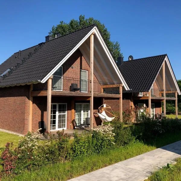 Ferienhaus Familienkoje Rike，位于Krummin的酒店