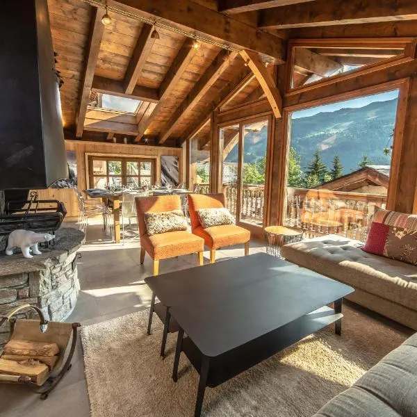 Chalet Familial Meribel 1600，位于莱斯奥琉斯的酒店