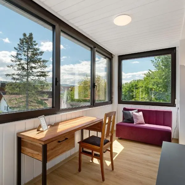 Modern eingerichtetes Apartment，位于阿赫恩的酒店