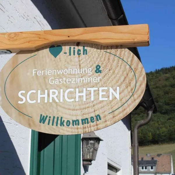 Ferienunterkunft Schrichten,位于施马伦贝格的酒店