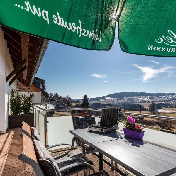 Ferienwohnung Hochtal，位于黑林山区贝尔瑙的酒店