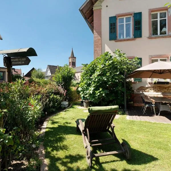 Schlafen im historischen Haus，位于Ottersweier的酒店