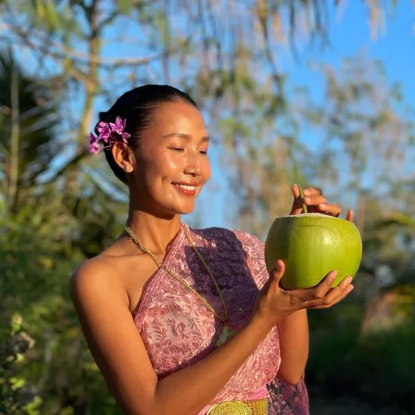 Khu nghỉ dưỡng sinh thái Apsara Sóc Trăng，位于Ấp Vĩnh Hưng的酒店