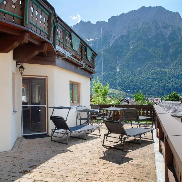 Ferienwohnung Lapislazuli，位于米滕瓦尔德的酒店
