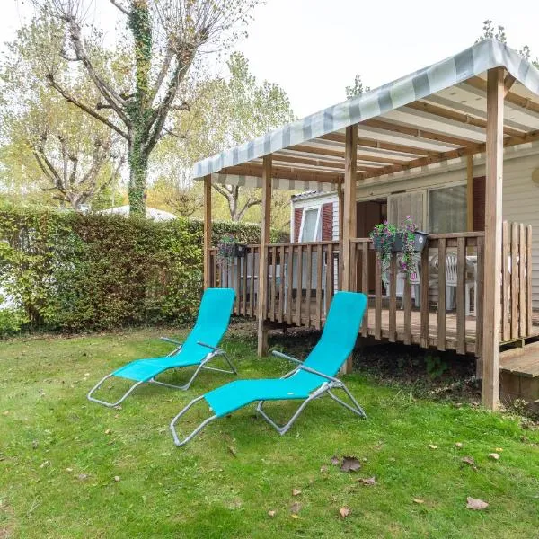 mobile-home camping de la truite，位于Ascarat的酒店