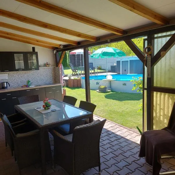 Ferienwohnung in Spreewaldnähe，位于阔克威兹的酒店