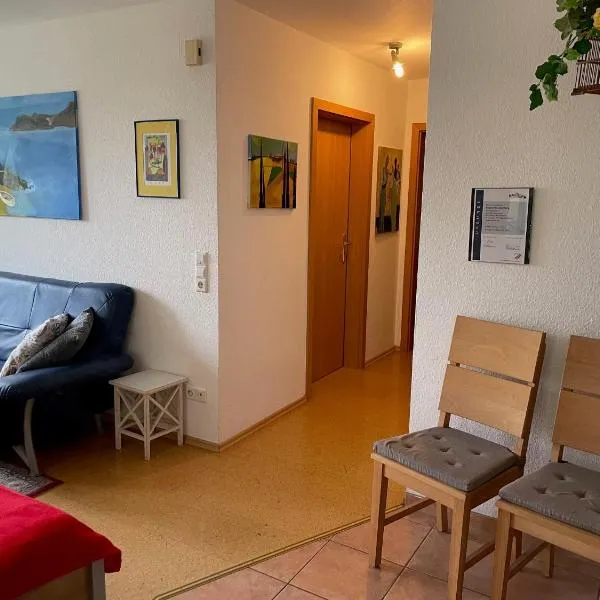 Ferienwohnung Ingrid Rautenberg，位于Krautheim的酒店