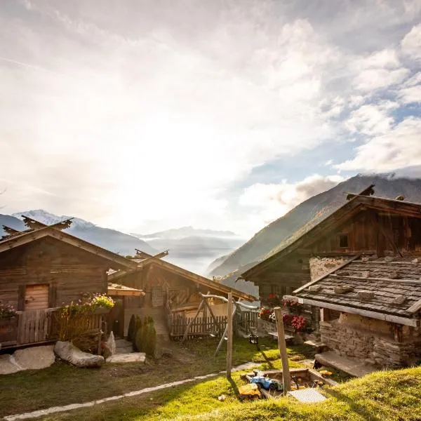 Chalet Kornkammer Patleidhof，位于纳图尔诺的酒店