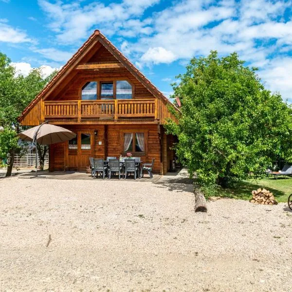 Ferienblockhaus Glocker - Hof，位于Leibertingen的酒店