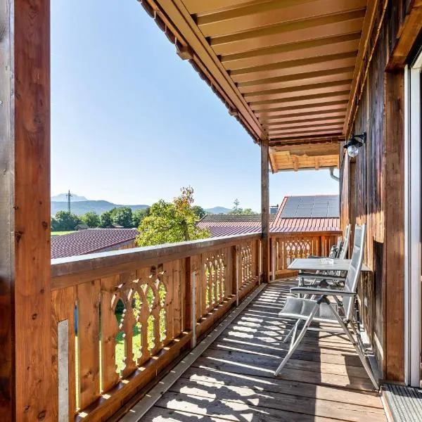 Wohnung Untersbergblick，位于弗赖拉辛的酒店