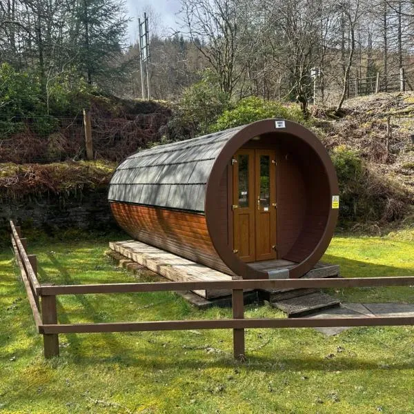 By The Way Campsite, Hobbit Hut, 2，位于泰恩德拉姆的酒店