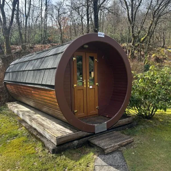 By The Way Campsite, Hobbit Hut 3，位于泰恩德拉姆的酒店