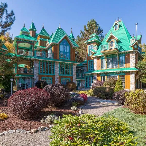 Domaine Rivière Sacacomie Chalets et Bed and Breakfast -Manoir Canergie，位于圣亚历克西德蒙的酒店