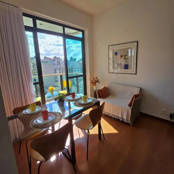 Volpi Residence Savassi - VIP - Sinta-se em casa,位于贝洛奥里藏特的酒店