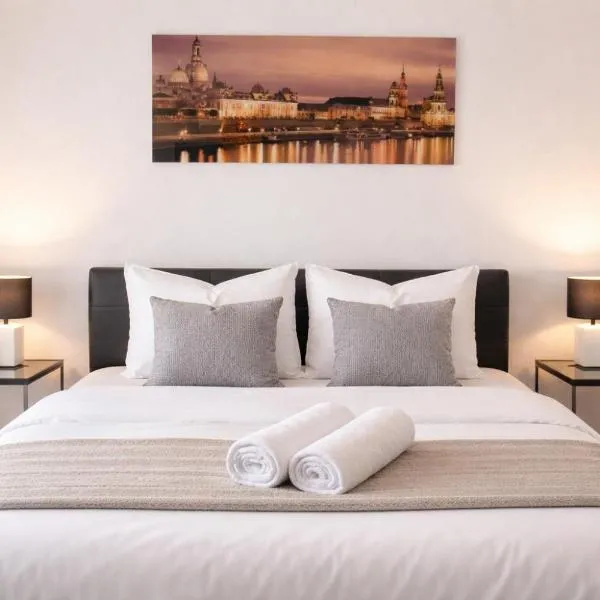 Comfortable Apartment on Elbe River，位于德累斯顿的酒店