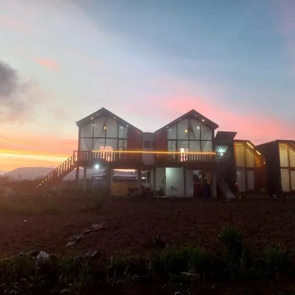 Cabin Wetan Kali Dieng，位于迪昂的酒店
