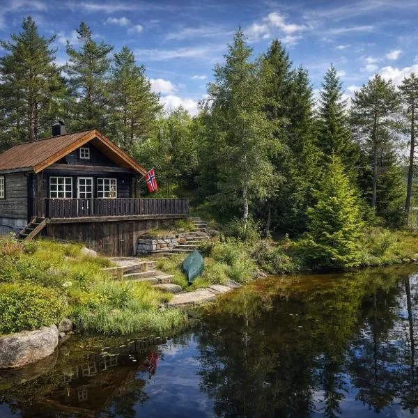 Holiday cottage with sauna close to Kjeragbolten-Bedding included，位于Tjørhom的酒店