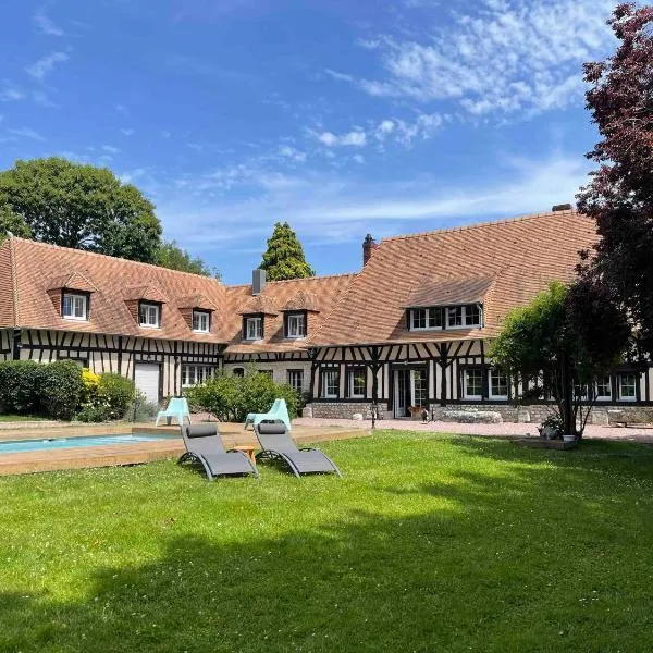 La Maison Maya Normandie，位于Saint-Éloi-de-Fourques的酒店