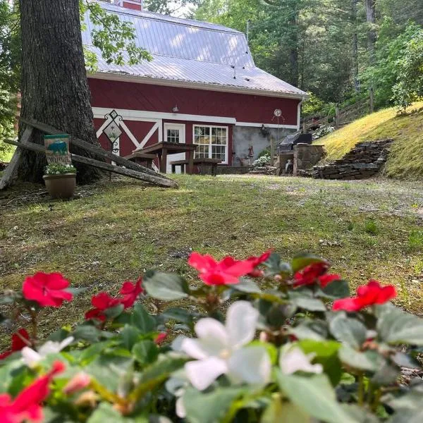Charming Rustic Barn，位于Spruce Pine的酒店