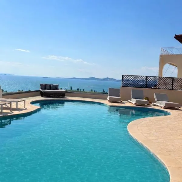 Seaview Villa Resort Lagonissi - Walk to Beach，位于拉格尼西的酒店