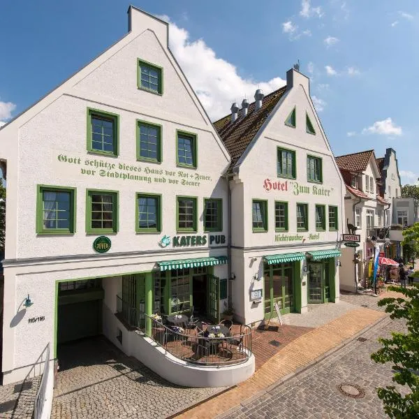 Hotel zum Kater，位于罗斯托克的酒店
