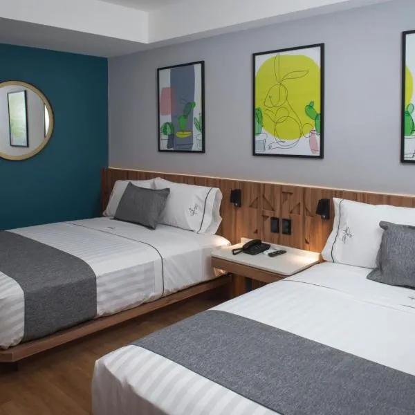 Hotel Flamencos Centro Histórico，位于墨西哥城的酒店