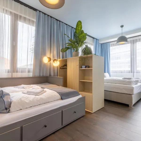 Family Apartment City 4 Gäste Air Condition Parken Frei，位于慕尼黑的酒店