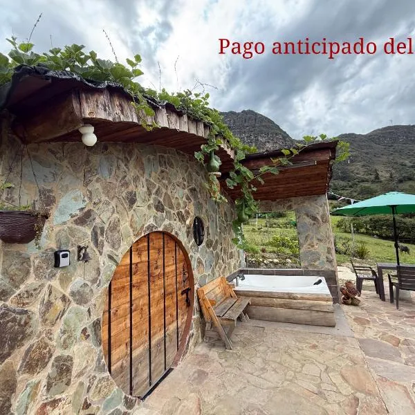Cabaña Magica Estilo Hobbit，位于Machetá的酒店