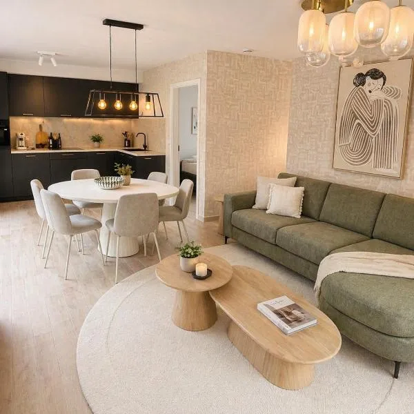 New Luxury Apartment with Terrace Rotselaar near Leuven & Brussels，位于Rotselaar的酒店